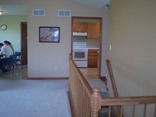 12 Year old approx. 1300 Sq. Ft. 3 bedroom, 2 bath residential home.  22 x 22 attached garage with additional storage.  Central air.  Gas forced air heat - 90% Eff.
Lot Size:  131 x 130 x 100 x 75

Textured cement driveway and patio.  Quality contractor built home in excellent condition.

Milford Grade School and Middle School.  Wawasee High School. - 3 Bedroom 2 Bath Home